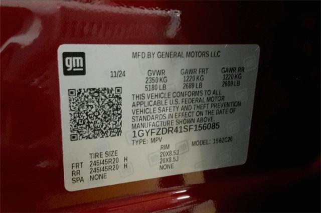 Photo of 2025 Radiant Red Cadillac XT4