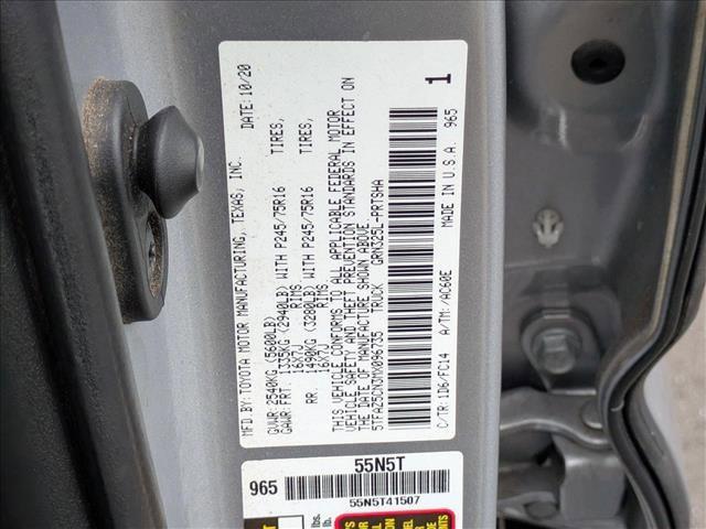 Photo of 2021 Silver Sky Metallic Toyota Tacoma