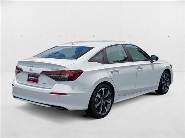 Photo of 2025 Platinum White Pearl Honda Civic Hybrid