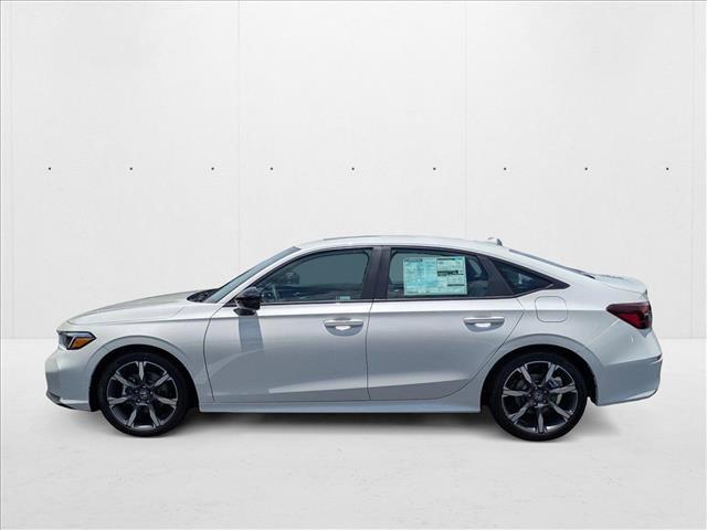 Photo of 2025 Platinum White Pearl Honda Civic Hybrid