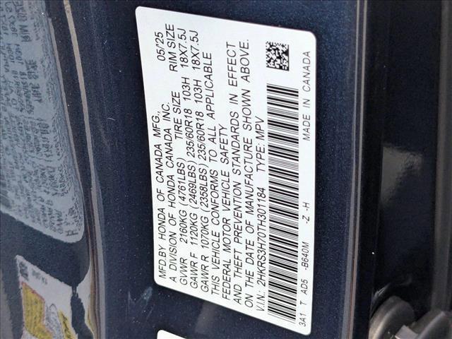 Photo of 2026 Canyon River Blue Metallic Honda CR-V