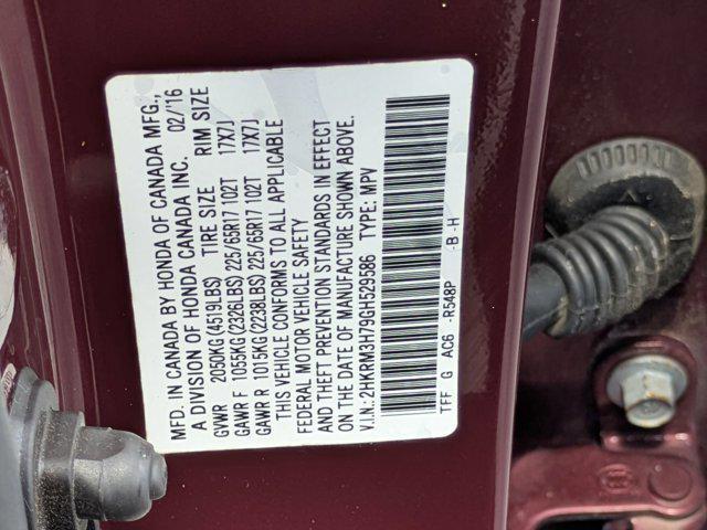 Photo of 2016 Basque Red Pearl II Honda CR-V