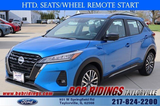 Photo of 2024 Electric Blue Metallic Nissan Kicks