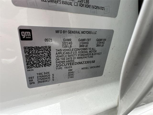 Photo of 2021 Summit White Chevrolet Silverado 1500