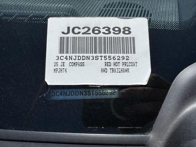 Photo of 2025 Red Hot Pearlcoat Jeep Compass