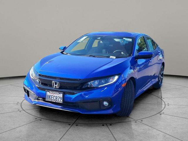 Photo of 2019 Aegean Blue Metallic Honda Civic