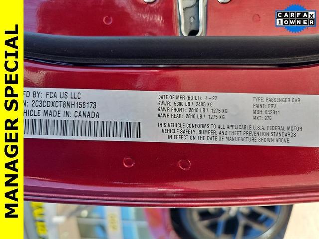 Photo of 2022 Octane Red Pearlcoat Dodge Charger
