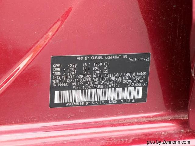 Photo of 2023 Crimson Red Pearl Subaru Impreza