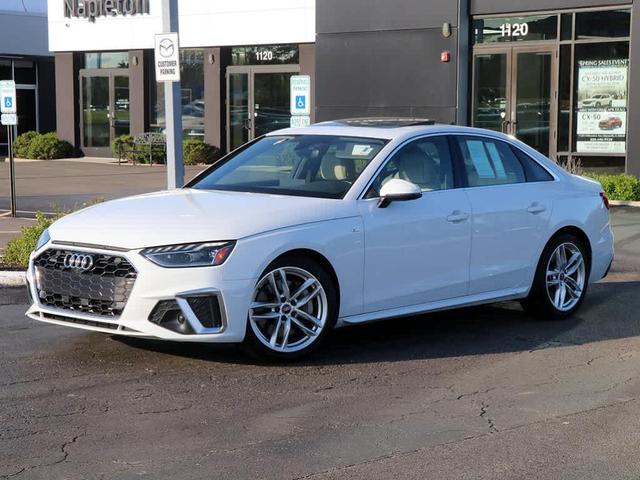 Photo of 2022 Glacier White Metallic Audi A4