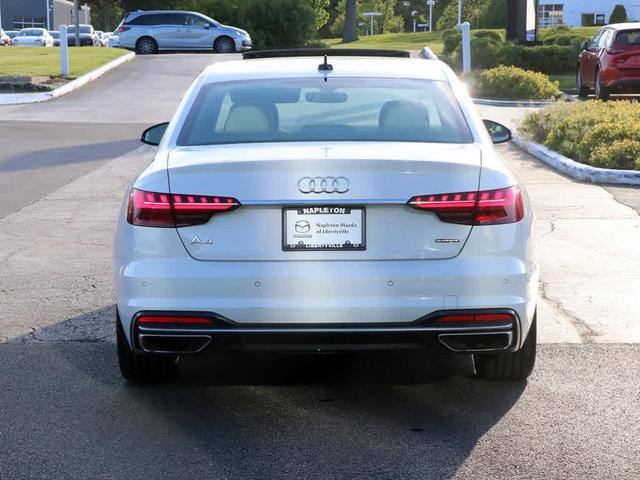 Photo of 2022 Glacier White Metallic Audi A4