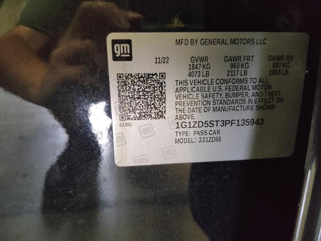 Photo of 2023 Dark Ash Metallic Chevrolet Malibu