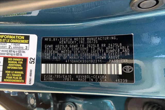 Photo of 2025 Ocean Gem Toyota Camry