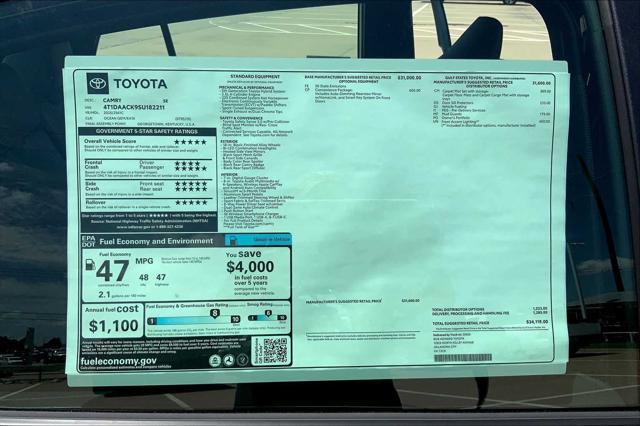 Photo of 2025 Ocean Gem Toyota Camry
