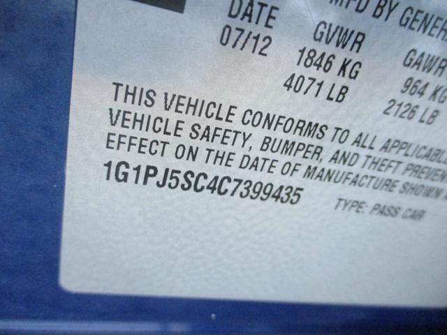 Photo of 2012 Blue Topaz Metallic Chevrolet Cruze