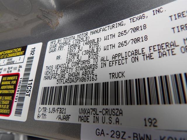 Photo of 2023 Silver Toyota Tundra