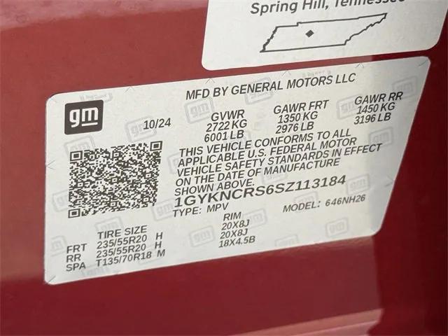 Photo of 2025 Radiant Red Tintcoat Cadillac XT5