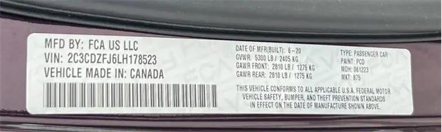 Photo of 2020 Purple Dodge Challenger