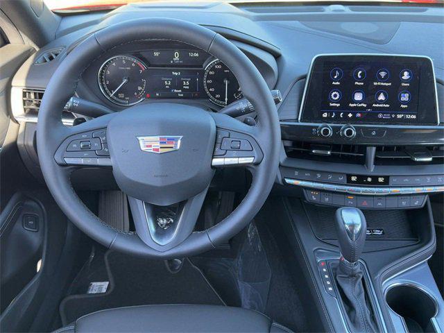 Photo of 2025 Radiant Red Tintcoat Cadillac CT4