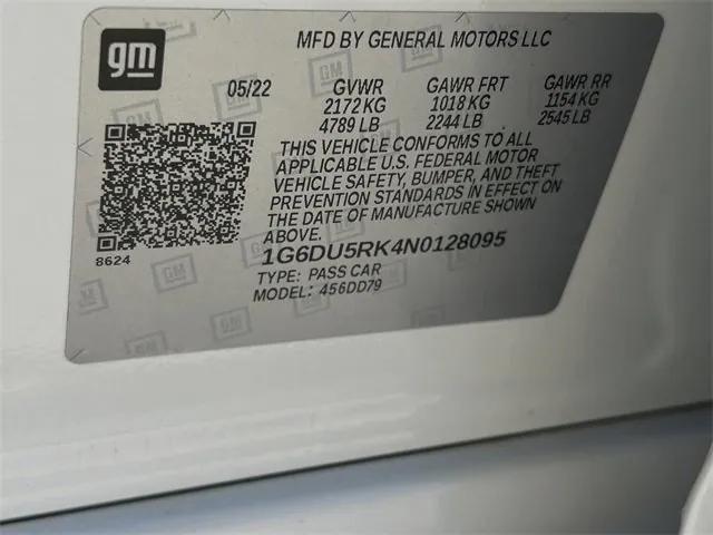 Photo of 2022 Summit White Cadillac CT5