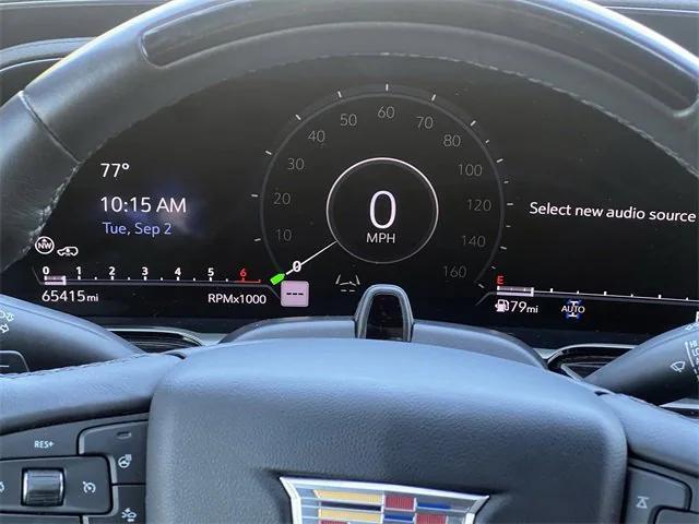 Photo of 2023 Crystal White Tricoat Cadillac Escalade