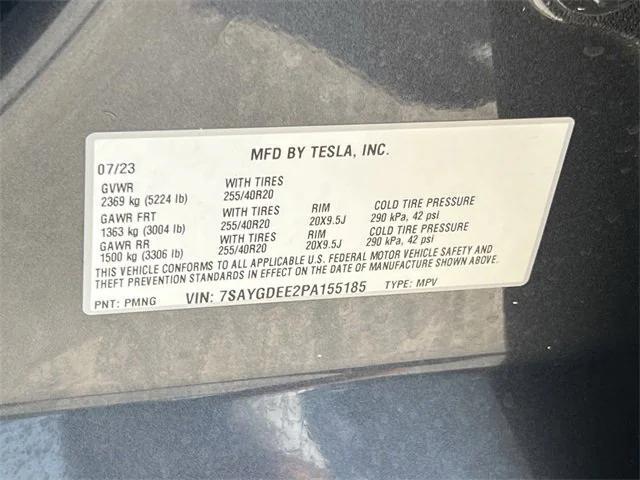 Photo of 2023 Gray Tesla Model Y