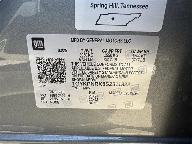 Photo of 2025 Argent Silver Metallic Cadillac LYRIQ