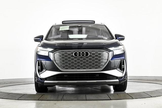 Photo of 2025 Navarra Blue Metallic Audi Q4 e-tron