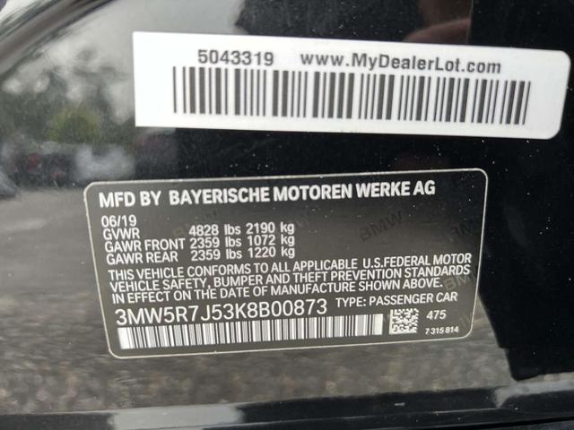 Photo of 2019 Black Sapphire Metallic BMW 330