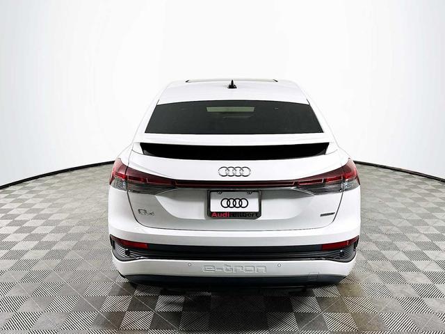Photo of 2024 Glacier White Metallic Audi Q4 e-tron