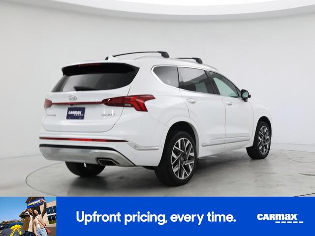 Photo of 2022 White Hyundai SANTA FE