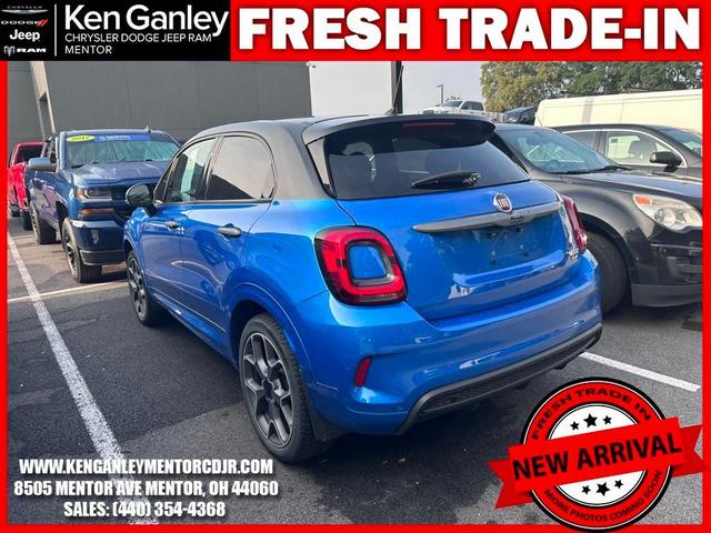 Photo of 2021 Blue FIAT 500X