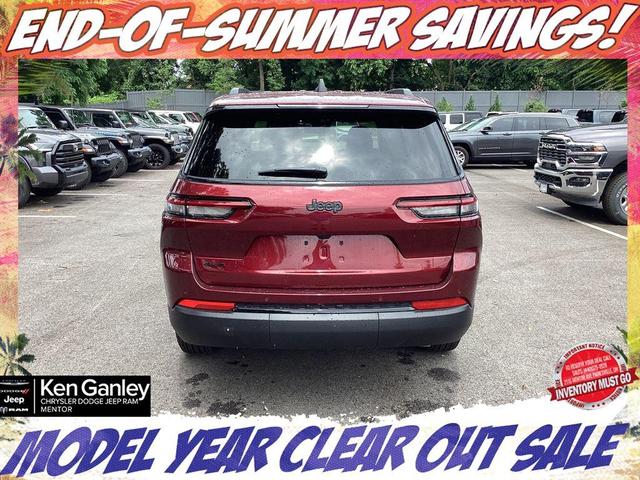 Photo of 2025 Velvet Red Pearlcoat Jeep Grand Cherokee L