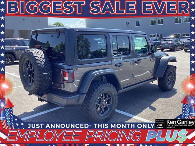Photo of 2025 Granite Crystal Clearcoat Metallic Jeep Wrangler
