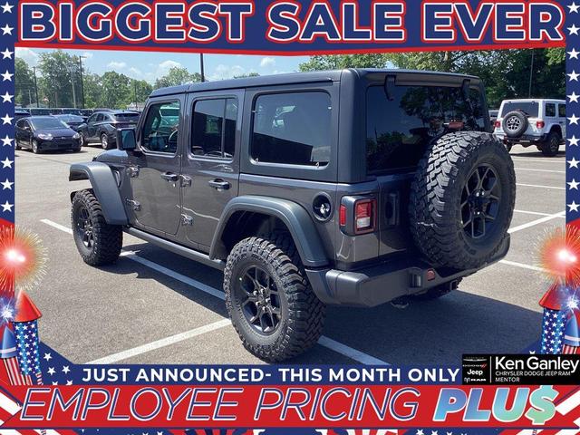 Photo of 2025 Granite Crystal Clearcoat Metallic Jeep Wrangler