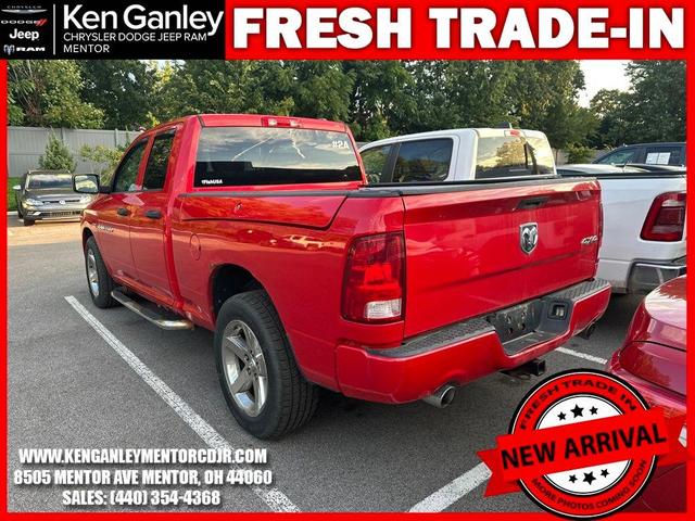 Photo of 2012 Flame Red Clearcoat RAM 1500
