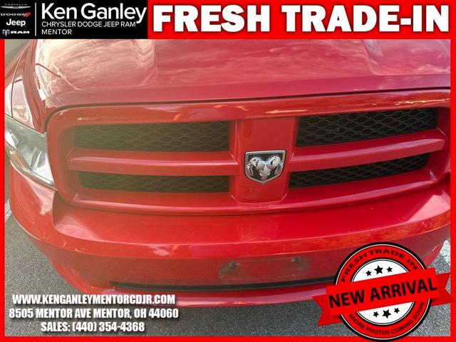 Photo of 2012 Flame Red Clearcoat RAM 1500
