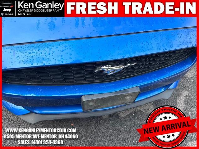 Photo of 2017 Lightning Blue Ford Mustang