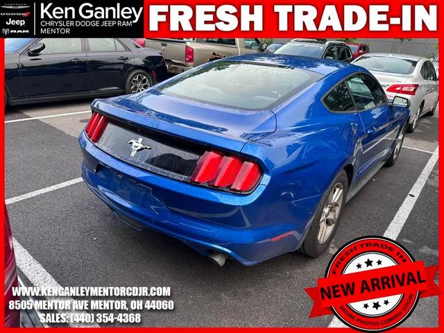 Photo of 2017 Lightning Blue Ford Mustang