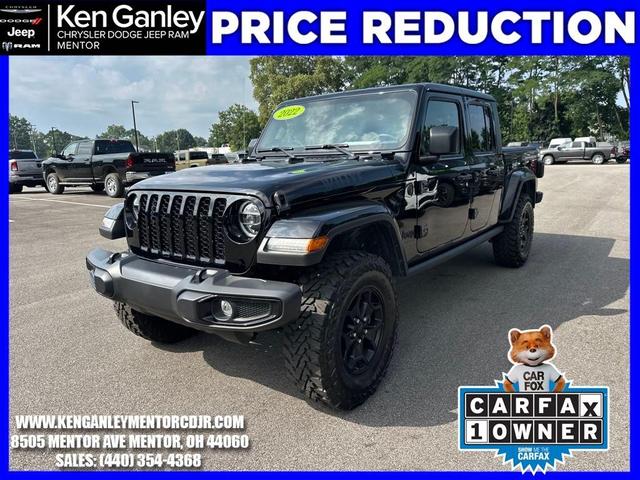 Photo of 2022 Black Clearcoat Jeep Gladiator