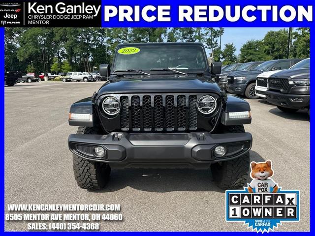 Photo of 2022 Black Clearcoat Jeep Gladiator