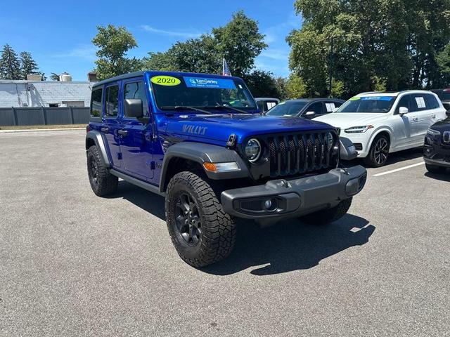 Photo of 2020 Ocean Blue Metallic Jeep Wrangler Unlimited