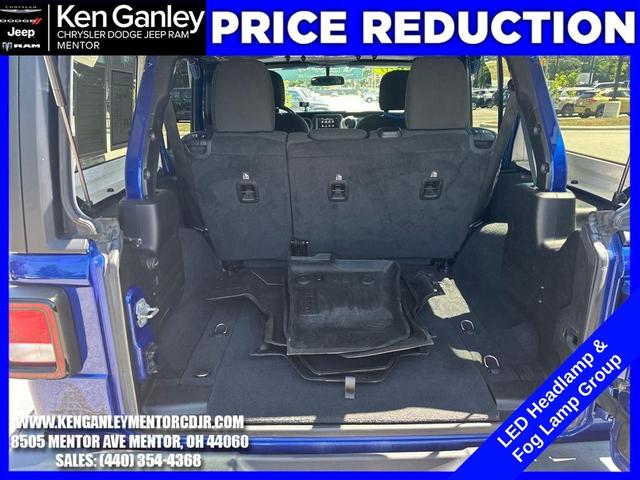 Photo of 2020 Ocean Blue Metallic Jeep Wrangler Unlimited