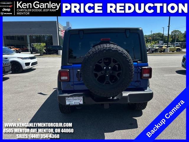 Photo of 2020 Ocean Blue Metallic Jeep Wrangler Unlimited