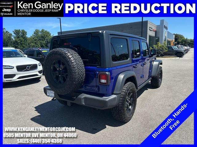 Photo of 2020 Ocean Blue Metallic Jeep Wrangler Unlimited