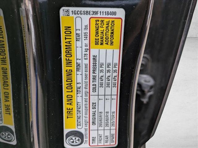 Photo of 2015 Black Chevrolet Colorado