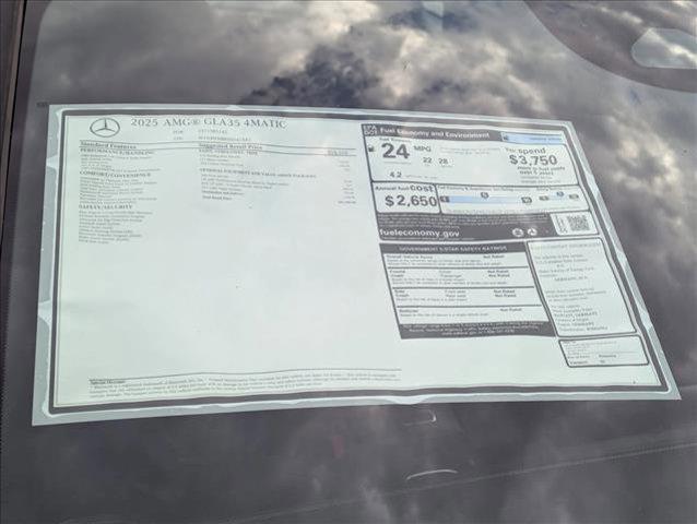 Photo of 2025 Starling Blue Metallic Mercedes-Benz AMG GLA 35