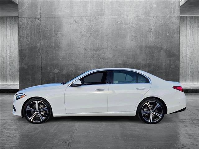 Photo of 2025 Polar White Mercedes-Benz C-Class
