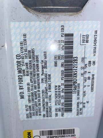 Photo of 2022 Oxford White Ford Mustang