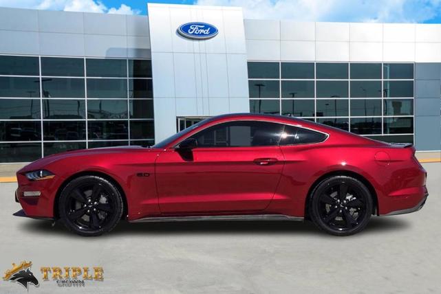 Photo of 2023 Rapid Red Metallic Tinted Clearcoat Ford Mustang
