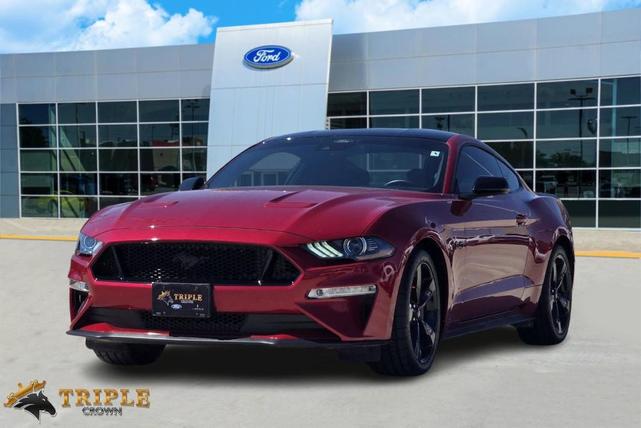 Photo of 2023 Rapid Red Metallic Tinted Clearcoat Ford Mustang